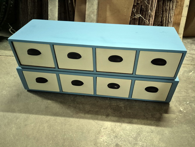 estante cajonera colgar 19.5x95x32.5 - 19.5x100x32.5 1u